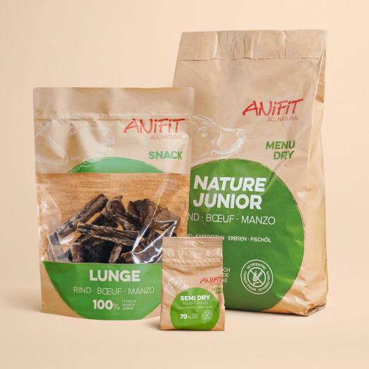 Trockenfutter für Welpen im Set