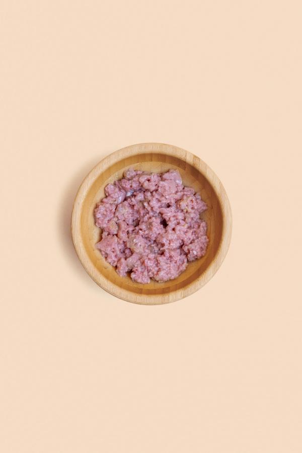 Avec 50% de viande de lapin